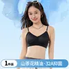 Sujetador Fino Sin Costuras para Mujer con Efecto Refrescante de Seda de Hielo, Soporte Suave, Anticaída, Sujetador Transpirable para Bustos Grandes