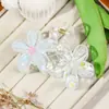 Nuevo Pasador de Plumeria de Venta Caliente Transfronterizo para Mujer, Estilo Ins con Estampado Floral, Accesorio para el Cabello Dibujado a Mano Estilo Caricatura para la Parte Trasera de la Cabeza