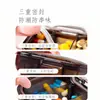 Pastillero Mini Portátil Pequeño para Tres Comidas al Día, Almacenamiento Sellado de Medicamentos, Organizador de Pastillas para Llevar Medicamentos de Viaje
