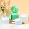 Frasco de Embalagem Cosmética de Plástico PP 50/100g Pote Selado para Máscara Facial Esfoliante Frasco de Creme de Camada Dupla