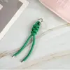 Moda Criativa Tendência Fivela Pendurada Nó Peruano Corda de Couro Tecelagem Acessórios Chaveiro de Carro Pingente de Bolsa de Boneca Atacado