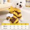 Ropa para mascotas, artículos para perros y gatos, disfraces de otoño e invierno para perros, Teddy, Bichón, Bulldog Francés, gato, nuevos productos forrados de polar para perros de tamaño mediano