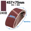 Cinta Abrasiva Neutra Gxk51-P 533*75 Pano Abrasivo em Anel 457 Marcenaria Metal Alumina Cinta Abrasiva Transfronteiriça