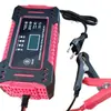 Cargador de Batería 12V6A Cargador de Batería de Coche Cargador de Batería de Motocicleta Cargador de Batería