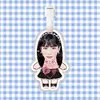 Babymonster Lee Cha-In Shin Hye-Yeon Etiqueta de Equipaje Colgante para Mochila Cadena Colgante Decoración Etiqueta Colgante Merchandising