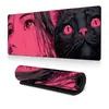 Mouse Pad Gato Preto Desenho Animado Extra Grande Profissional E-Sports Jogo Anime Bidimensional Teclado de Computador Pad Tapete de Mesa