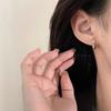 Brincos Vintage Esmaltados Dopamina Coloridos Esmalte Círculo Presilhas de Orelha Estilo Ins Nicho Feminino Coreano Brincos Versáteis para Mulheres