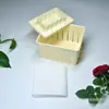 Molde de Tofu Plástico Prensa de Tofu Caixa de Tofu Caixa de Tofu Caseiro Ferramenta de Cozinha Fabricante Atacado Tamanho Médio