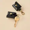 Foto de Stock Llavero de Cuero Llavero Impreso con UV Día de San Valentín Llavero de Regalo de Foto de 1.0 pulgada Colgante