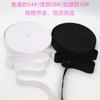 Ponto de fábrica 1cm ~ 7cm preto e branco malha de borracha elástico largo crochê borda de gancho elástico de cintura doméstica