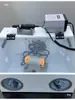 Cubierta de polvo para esmeriladora de banco talla de jade ámbar máquina pulidora de cuentas budistas esmeriladora eléctrica esmeriladora de banco pintura en aerosol cubierta de polvo acrílica