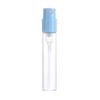 Color Bayoneta Botella de Perfume de Vidrio Portátil Pequeña Botella de Spray Botella de Muestra Botella de Viaje Rellenable 2.5ml Botella de Spray Transparente