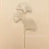 P Acessórios de Natal Pó Dourado Plantas Verdes Simuladas Eucalipto Folhas de Ginkgo Agulhas de Cedro Enfeites de Árvore de Natal Atacado Transfronteiriço