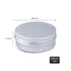 Caja de aluminio de 100g empaque 83x 28 crema cosmética cera para el cabello empaque línea de pesca té giroscopio almacenamiento caja de aluminio metálica