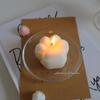 Vela de aromaterapia transfronteiriça vela de modelagem de presente de aniversário presente de mão criativa decoração de casa fragrância vela de garra de gatinho
