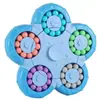 Giroscópio de ponta a ponta transfronteiriço cubo mágico de rotação hexagonal quebra-cabeça artefato descompressor feijão mágico criativo bola de desenvolvimento cerebral brinquedos