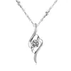 Collar Flecha de Cupido para Mujer, Lujo Ligero, Diseño de Nicho de Alta Gama, Colgante de Un Quilate, Regalo para el Día de San Valentín Chino