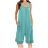 Transfronterizo Primavera/Verano 2024 Transfronterizo Europeo y Americano AliExpress Nuevo Casual Suelto Sin Mangas Empalmado Espalda Cinco
