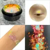 Accesorios para Uñas Arte Dreamy Ice Crystal Opal Cloud Polvo Brocado Iridiscente Super Brillante Polvo de Brillo Polvo Aurora Pegatinas para Uñas Ultra Brillantes Decoración