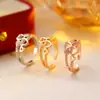 Anillo de amor creativo, estilo hip hop, estilo retro francés, exquisito y de gran venta transfronteriza, moderno y combinable para mujeres.