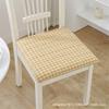 Cojín de silla de algodón estilo japonés engrosado cojín para silla de comedor del hogar antideslizante cojín para estar mucho tiempo en la oficina cojín para estudiante entrega de fábrica