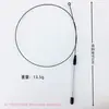 Xingzhi pluma de gato multi-repuesto cabeza Campana palo de gato divertido juguete para gato interactivo suave pluma de pavo suministros para gato mascota