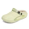Chinelos de Algodão Estilo Pai e Filho, Sapatos de Algodão Ultra Confortáveis para Homens, Chinelos de Algodão Quentes com Solado Grosso para Inverno, Sapatos de Algodão Antiderrapantes para Interior para Mulheres