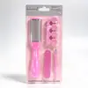 Set de Herramientas de Belleza y Manicura, Lima de Uñas, Suministros para Reparación de Uñas, Lima Pulidora de Uñas, Set de Tarjetas de Succión