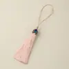 Pingente Pequeno com Borla em Cloisonné Ornamento de Garrafa Acessório Pingente para Sachê Estilo Vintage Retro Borla Estilo Chinês Borla