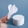 Almohadillas de Algodón para Maquillaje con Relieve de Flor de Ciruelo Personalizadas OEM Redondas Desechables para Desmaquillar