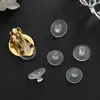 Suministrado directamente por el fabricante, almohadillas anti-dolor de apertura lateral, disponibles en varios tamaños, almohadillas para los oídos redondas, almohadillas protectoras TPE de clip invisible para el oído, componentes accesorios
