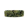 Deportes Camuflaje Cuadrado Jacquard Muñequera Diadema traje Correr Aire Libre Baloncesto Sudor Muñeca Muñequera Sudor Absorbente Diadema