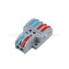 Terminal de Conexión Rápida Pct Conector de Cable Tipo Pulsador Conector de Acoplamiento para Iluminación Pct Conector Dos en Dos