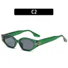 Nuevas Gafas de Sol de Moda Estilo Coreano Tendencia, Gafas de Sol Personalizadas para Celebridades de Internet Fotografía Callejera, Gafas de Sol Anti-UV para Hombres y Mujeres