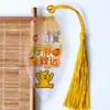 Marcadores de Página Criativos com Veios de Folha, Fofos e Inspiradores, Material Escolar, Presentes de Folha DIY para Amigos, Livros de Estudantes