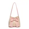 Bolso Cruzado de Hombro Único para Mujer, Estilo Nuevo Primavera y Verano, Gran Capacidad, Moda Transfronteriza, Versátil Bolso Cruzado con Lazo, Bolso Femenino para el Trabajo
