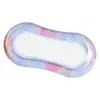 Flotador Inflable Transfronterizo Fila Flotante Engrosada Lentejuela de Fresa Hamaca Silla Flotante Cama Flotante Inflable para Agua Silla Reclinable con Respaldo Fila Flotante Venta al por Mayor