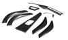 Adecuado para BMW Serie 34 F 30 320/330LI 430 425i 3GT interior/paquete de fibra de carbono real de carbono seco