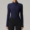 Lulu jaqueta esportiva mesmo estilo feminina slim fit modeladora gola alta canelada top para corrida fitness yoga corta-vento secagem rápida roupa