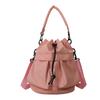 2025 Nuevo Invierno Simple Bolso de Mano de Gran Capacidad Moda Bolso Balde Bolso de Mujer Estilo Coreano Distintivo Hombro Cruzado