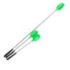 Accesorios de Equipo de Pesca Cuchara Lanzadora de Cebo Cuchara para Hacer Nidos Suministros de Pesca Acero Inoxidable Telescópica de Tres Secciones Punto Fijo de Largo Alcance Cuchara Lanzadora de Cebo Venta al por Mayor