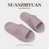 Pantuflas Ultracómodas para Mujer de la Fábrica de Zapatos Qidan, Pantuflas Suaves Antideslizantes de Suela Blanda para Verano en Interiores y Uso en Exteriores, Pantuflas de Pareja para Hombres