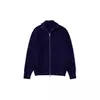 Estilo Margiela Moda Otoño e Invierno Suéter Grueso Cremallera Perezoso Cuello Alto Holgado Casual Moda Marca Chaqueta de Lana