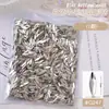 Arte de unha branco fundo plano formato tridimensional diamante decoração de unha triângulo borboleta estrela lua gota d'água diamante decoração de diamante