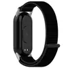 Nuevo de Fábrica Aplicar Correa de Nylon Mi Band 9 Xiaomi band8 NFC Velcro Tejida Transpirable Pulsera