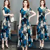 Falda larga verano 2019 temperamento amplia esposa moda extranjera Dama retro elegante vestido