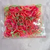 Elásticos Coloridos Descartáveis para Cabelo para Crianças, Presilhas Embaladas em Bolsa de TPU Que Não Danificam o Cabelo, Acessórios de Cabelo