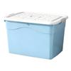 Caja de Almacenamiento de Ropa Doméstica de una Pieza con Tapa Caja de Almacenamiento de Ropa Caja Organizadora de Plástico Caja de Almacenamiento Grande