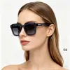Óculos de Sol Quadrados da Moda Europeu Americano Luxo Leve Tendência Estilo de Rua Óculos de Sol Transfronteiriços Retrô Óculos de Acetato Toque de Luxo para Mulheres
