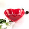 Tazón en forma de corazón de imitación porcelana Vajilla para el Día de San Valentín Tazón de melamina Tazón para ensalada Tazón para dulces Tazón para postre de fruta Hogar Comercial Venta al por mayor